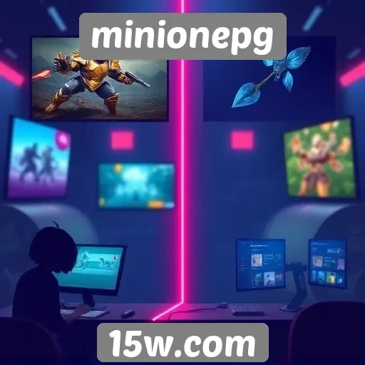 Comparativo entre minionepg e outras plataformas de jogos